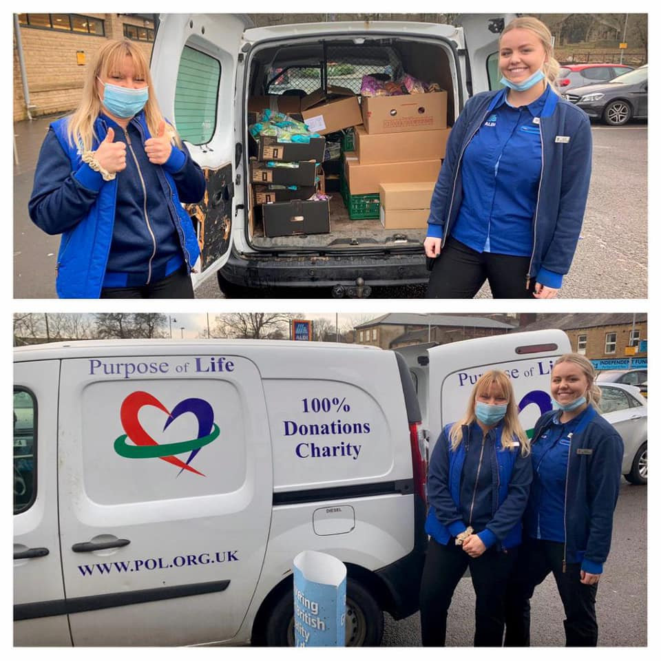 Aldi Batley Donations Purpose of Life