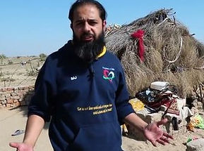 Saj showing progress on his model city.