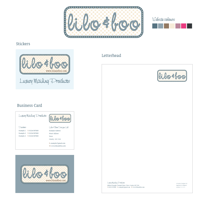Lilo and Boo Luxury Mailing Products