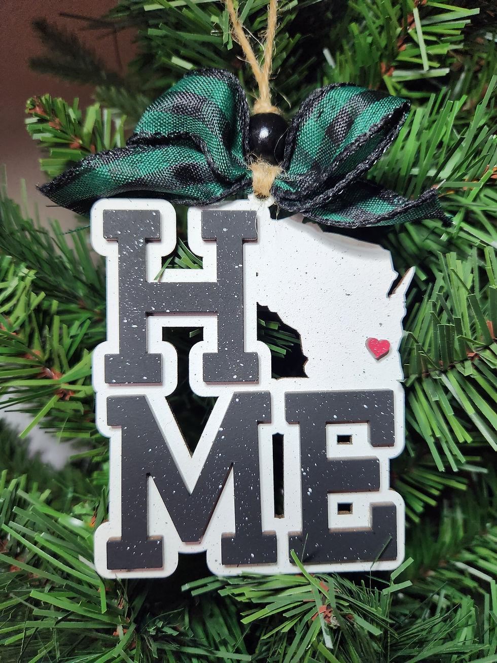 Thumbnail: Large Wisconsin Ornaments