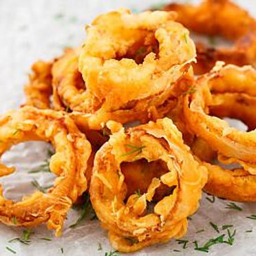 Punjabi Onion Rings Deep fried crispy spices onions (V)