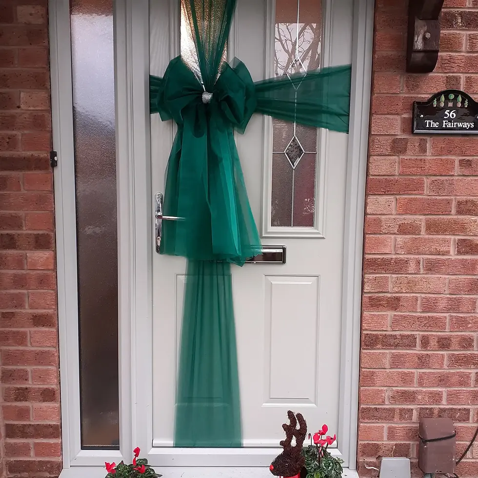 Thumbnail: Christmas Door Bow - Small