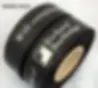 25mm Black ribbon with Metallic Silver print