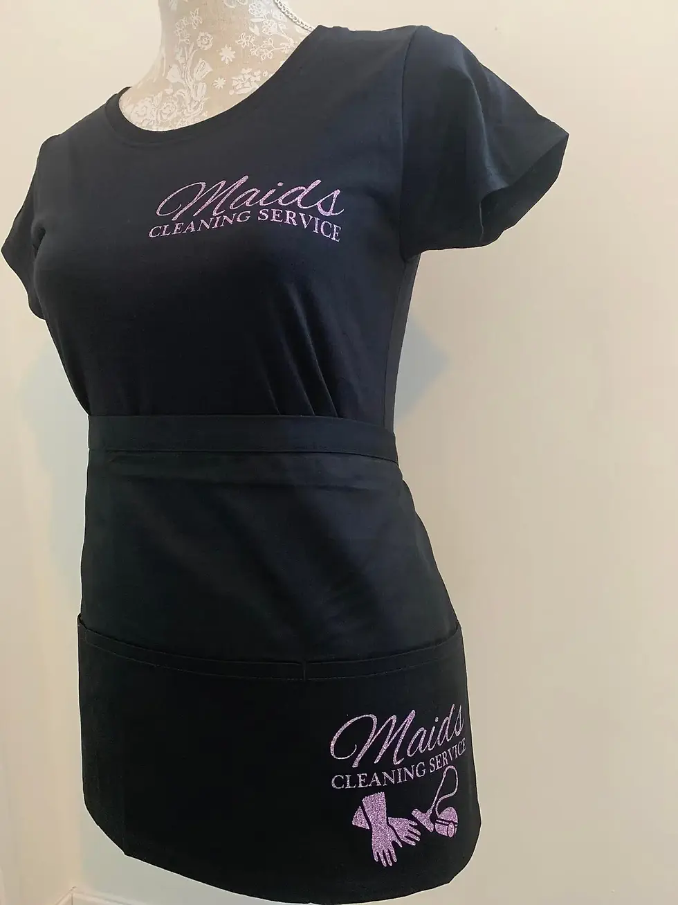 Personalised T-Shirt & Waist Apron