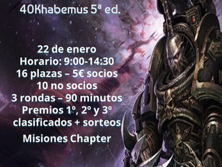 TORNEO 40Khabemus 5ª EDICIÓN (22-1-2022)