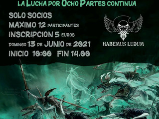 TORNEO WARCRY: LA LUCHA POR 8 PARTES CONTINÚA (13-JUN-2021)