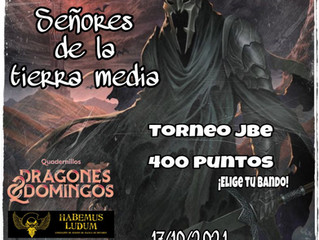 TORNEO EL SEÑOR DE LOS ANILLOS JBE (17-Oct-2021)