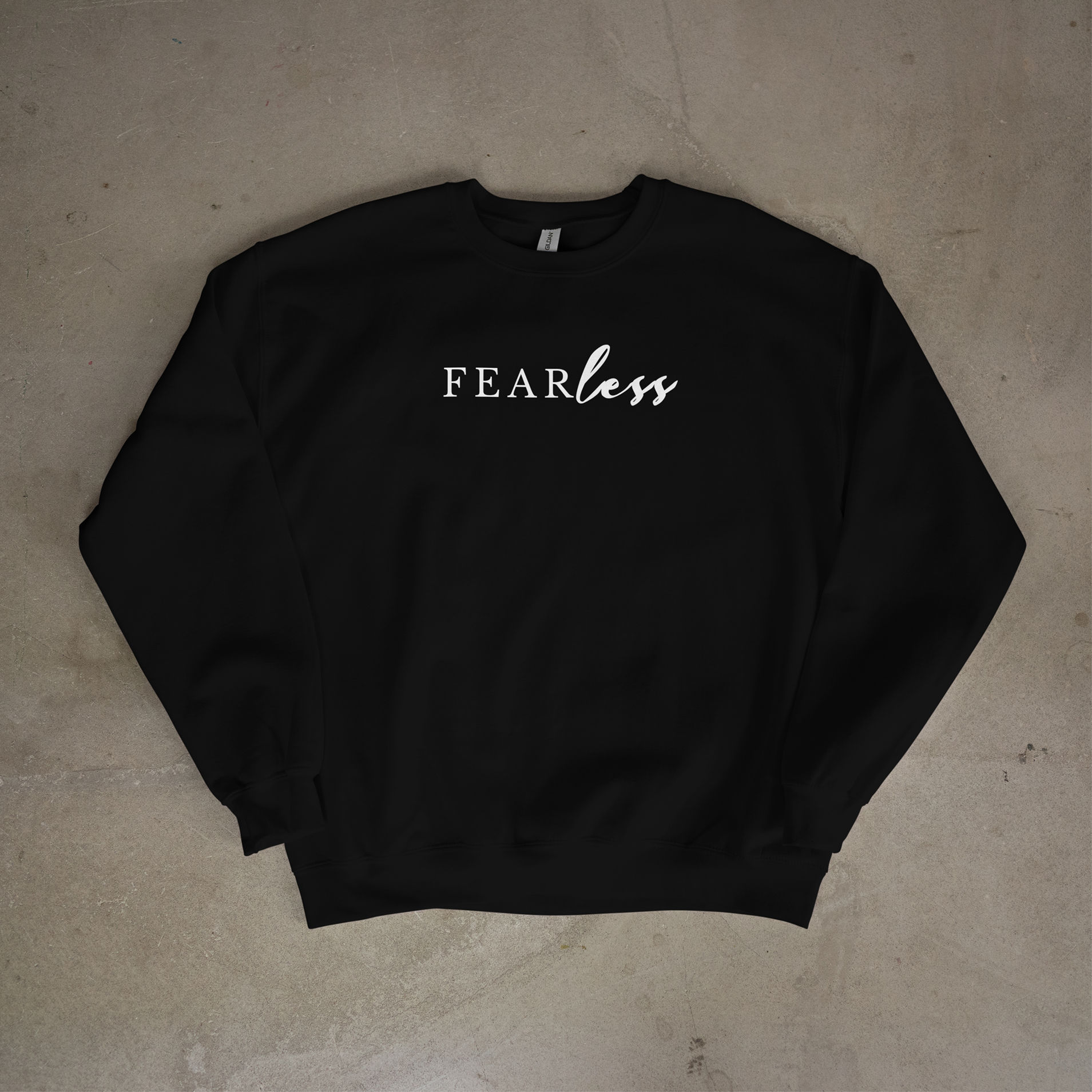GGG - Fearless Core Fleece Crewneck Pocket Sweatshirt