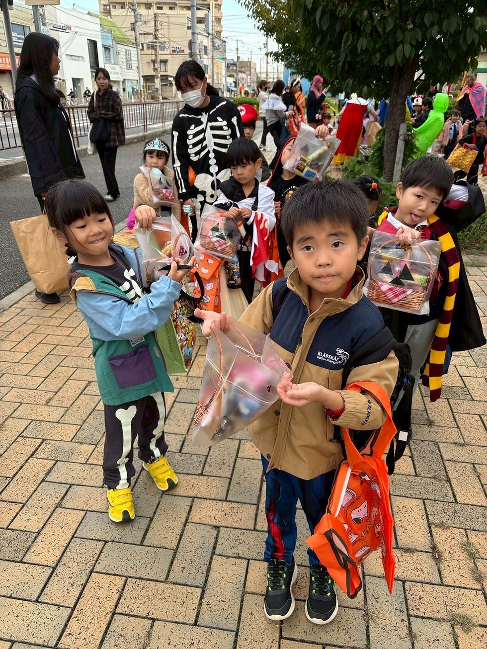 ハロウィンパーティー幼児クラス パレード