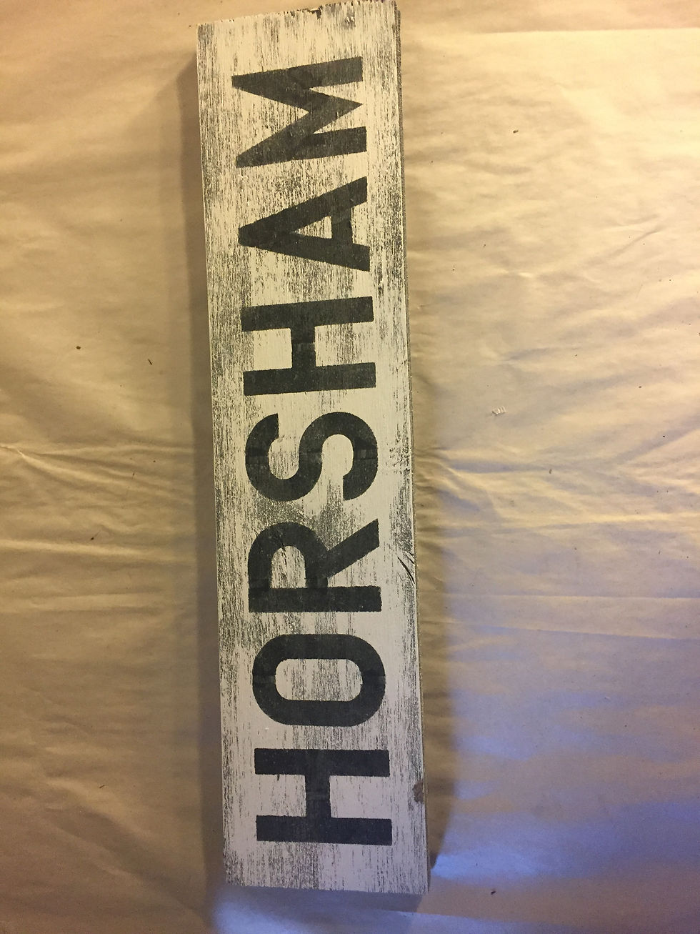 Thumbnail: Reclaimed Wood Horsham Sign