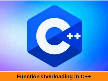 Function Overloading in C++