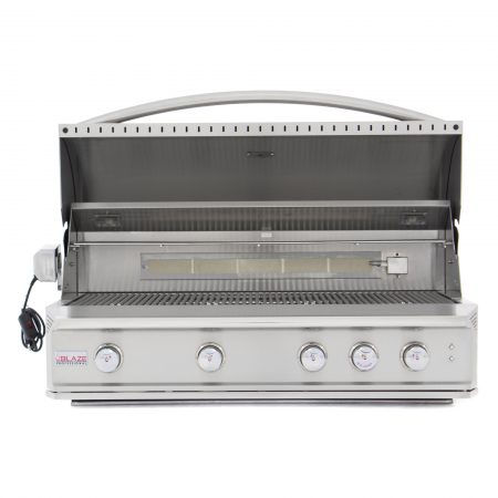 Thumbnail: BLAZE PROFESSIONAL 44-INCH 4 BURNER BUILT-IN GAS GRILL WITH REAR INFRARED BURNER