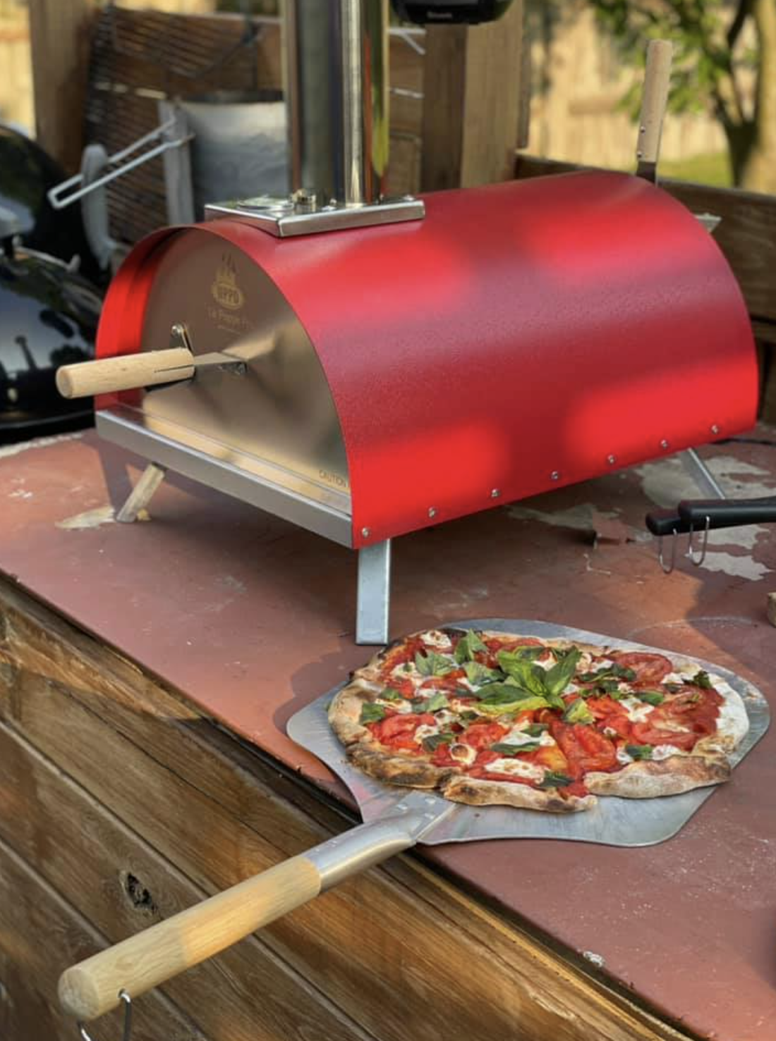 WPPO LE PEPPE- PORTABLE WOOD FIRED PIZZA OVEN