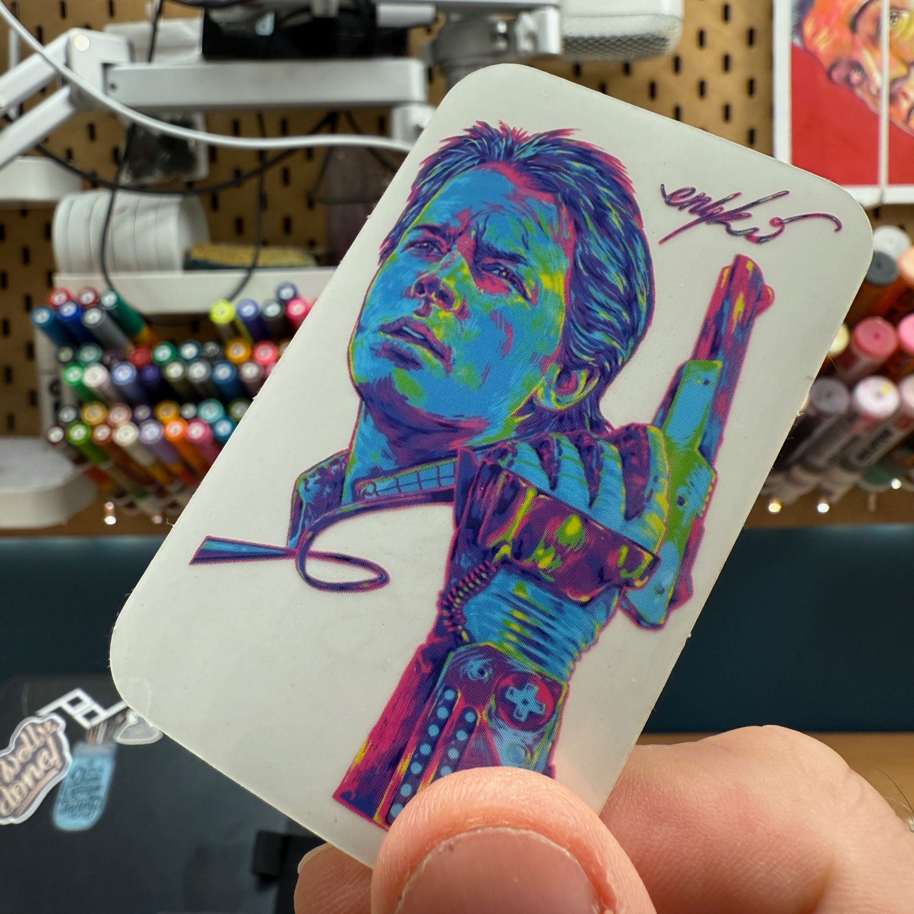 Sticker Numéroté 50 exemplaires M4SHUP série 1