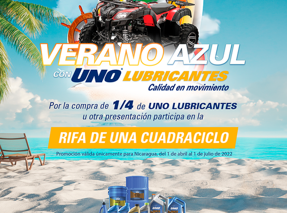 Promo Verano Nicaragua 2022 | UNO Lubricantes