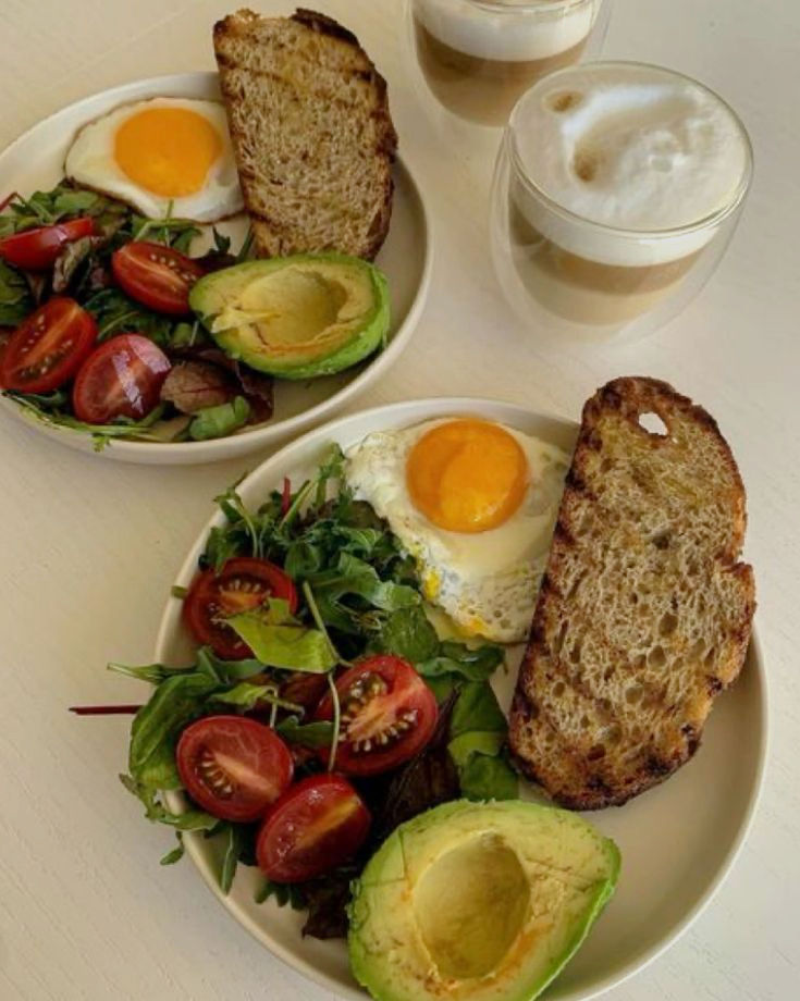 Sunny-Side Egg & Avocado Plate
