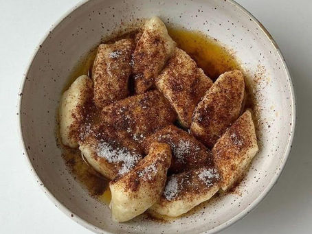 Cinnamon Sugar Pierogi