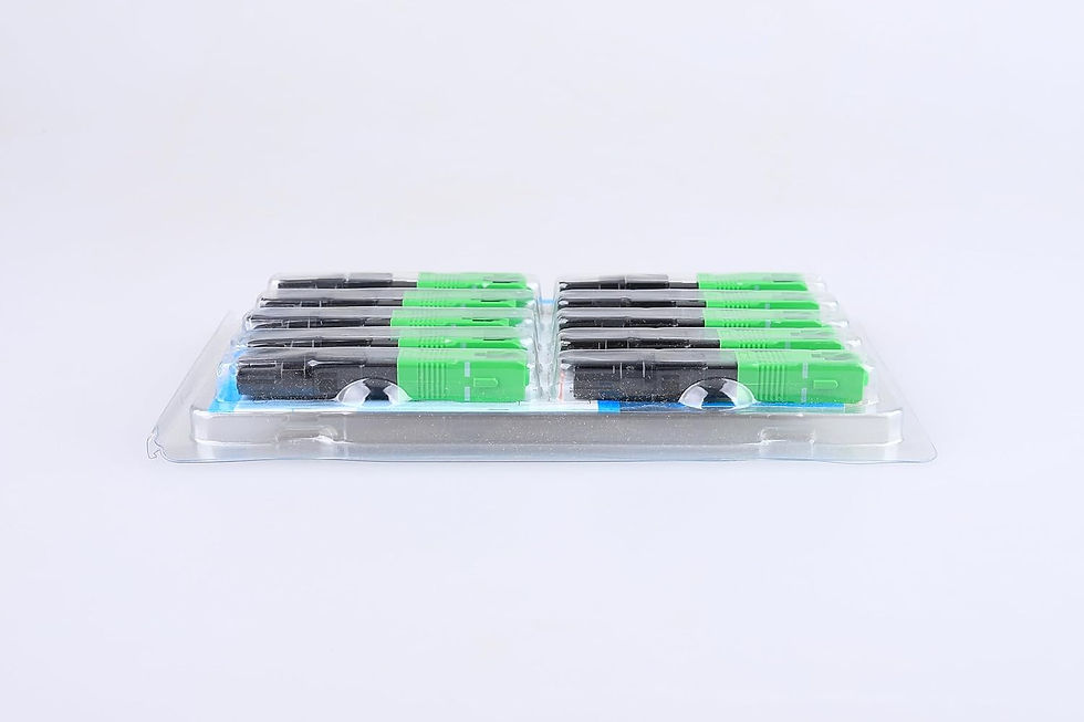Miniature : 10 pièces de connecteur rapide/connecteur optique rapide mode simple SC APC