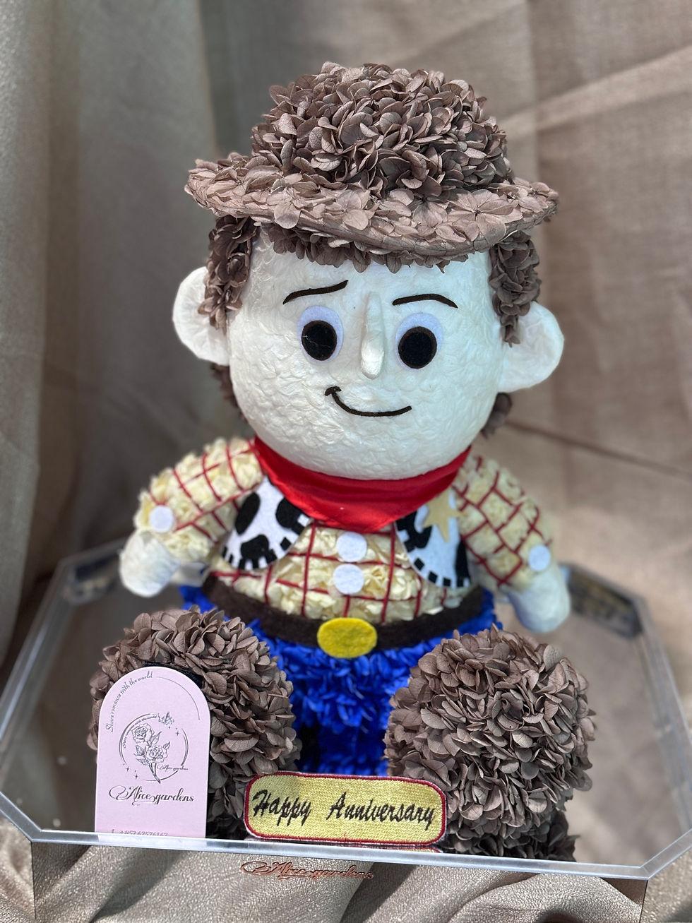 胡迪 立體永生花