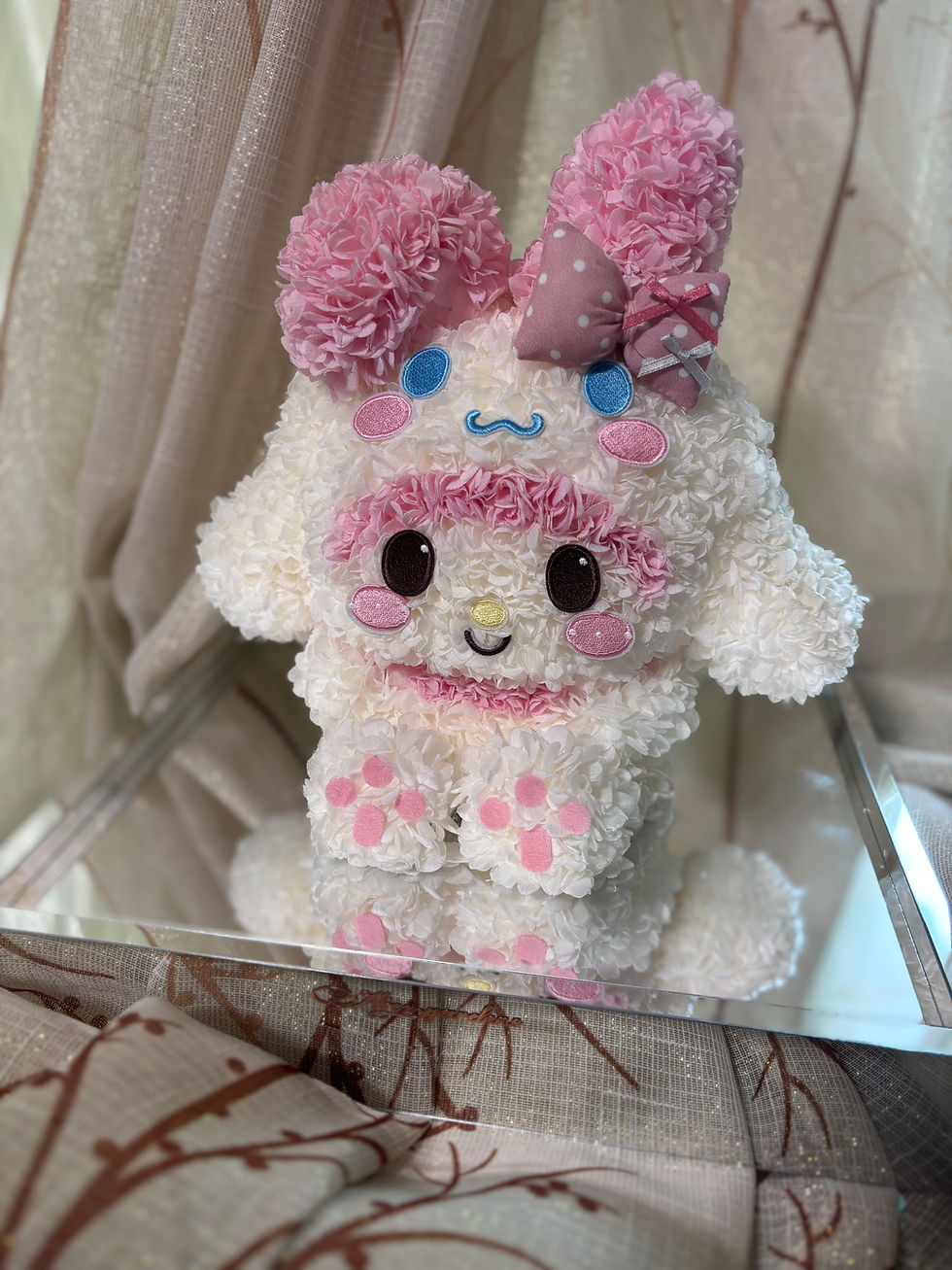 縮圖：melody + 玉桂狗保鮮花永生花