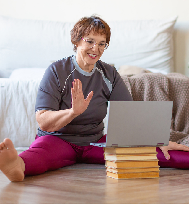 pilates online at home