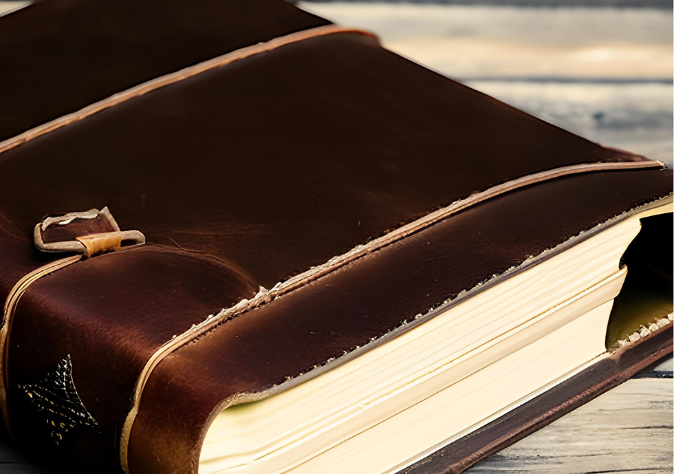 Leather binding