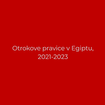 Otrokove pravice Egipt