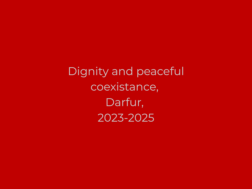 Dignity darfur 2023