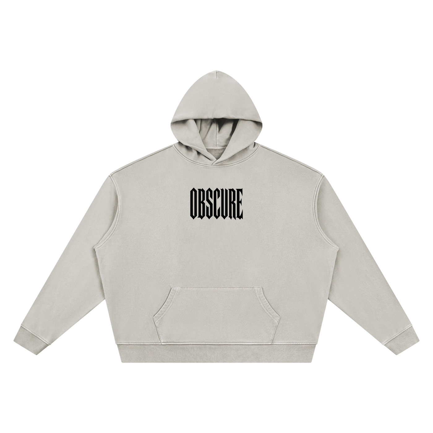 Black Letter - Boxy Hoodie