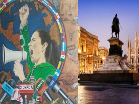 Realizan la VI Cumbre Internacional de Periodistas en Milán, Italia