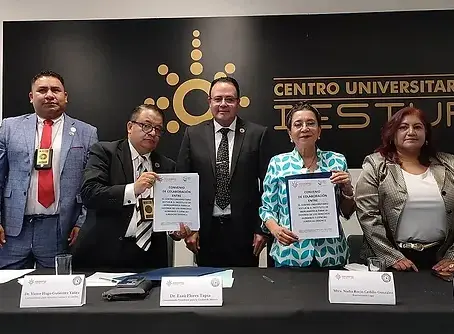 EL IIDDHCJ FIRMA CONVENIO DE COLABORACIÓN CON EL CENTRO UNIVERSITARIO IESTUR