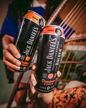 Jack Daniels Bolder Country Cocktail Cans.