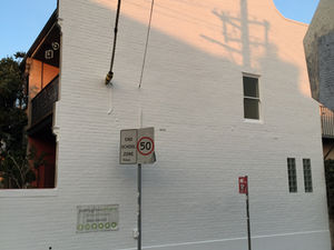 Newtown exterior side wall