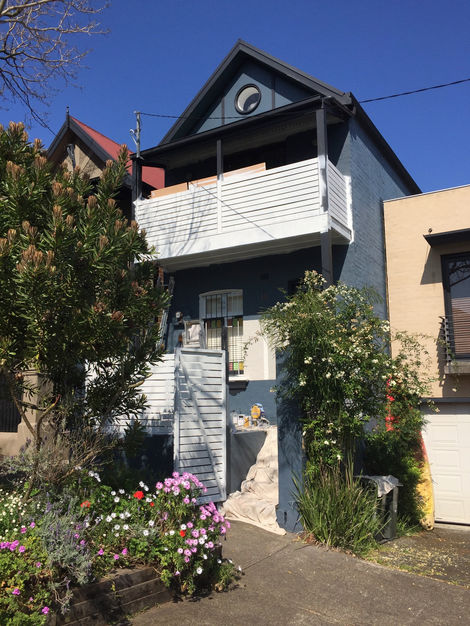 Rozelle - painting exterior BEFORE