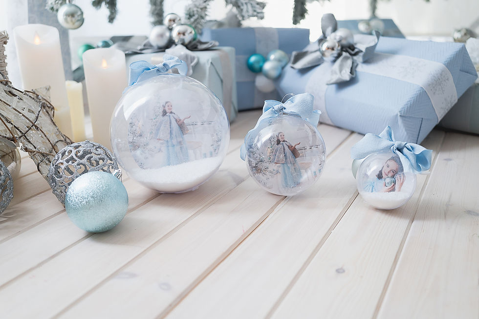 Bolas Navidad: 5€ 10€ y15€ + iva