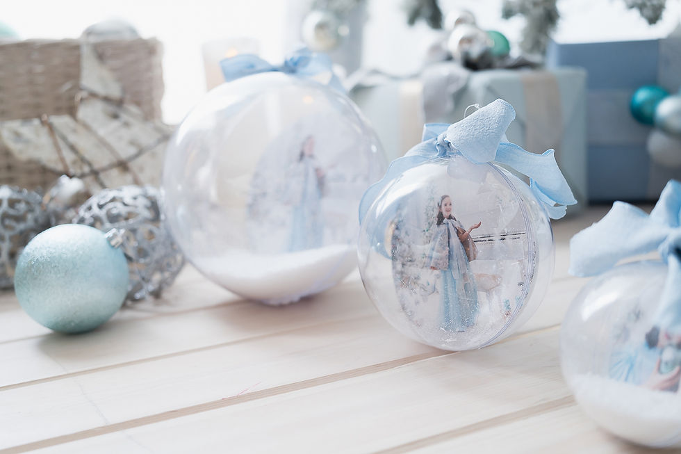 Bolas Navidad: 5€ 10€ y15€ + iva