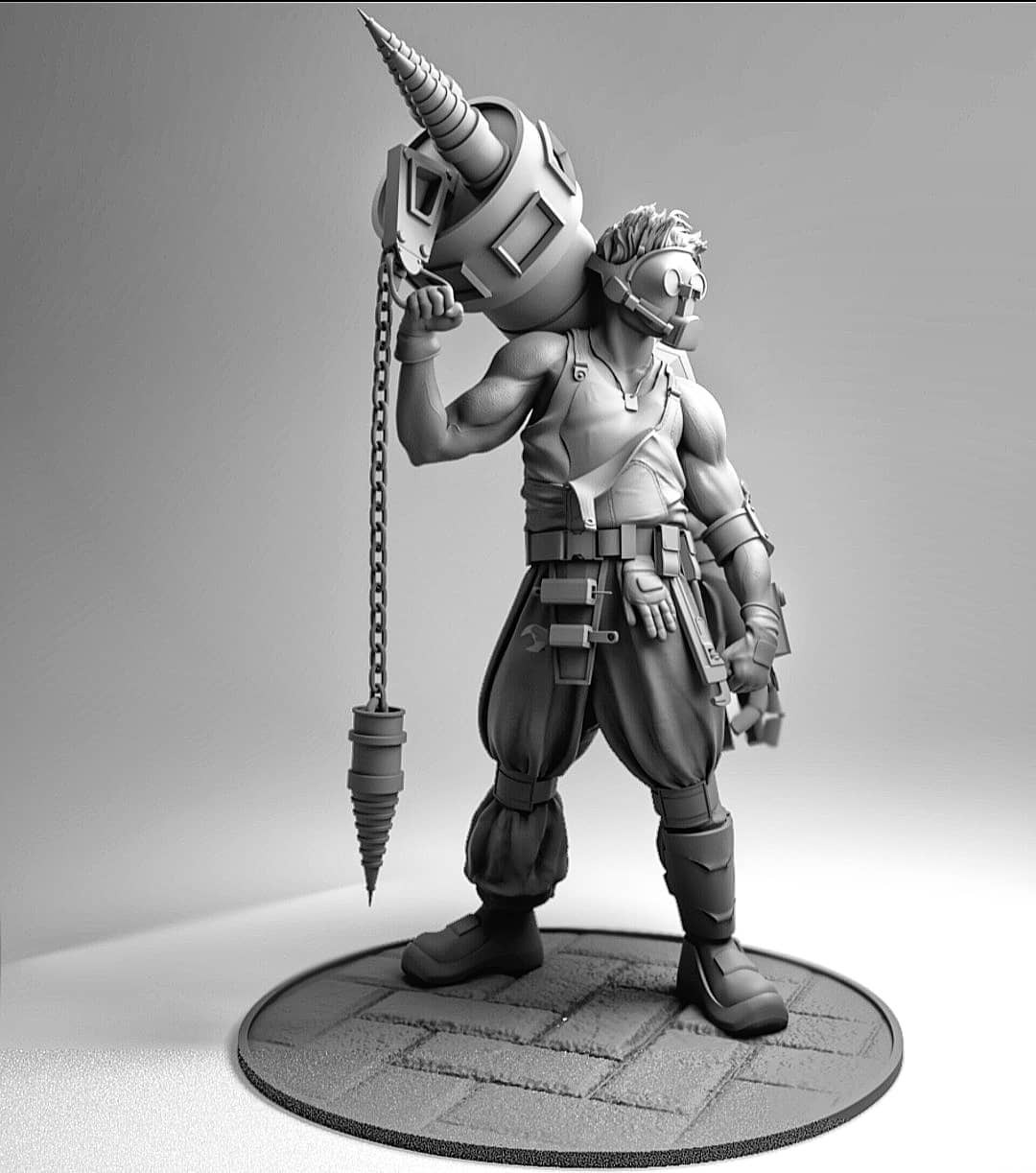 Project jack, a high-poly 3D character by Glowing Ice