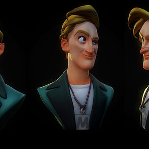 Stylized character art