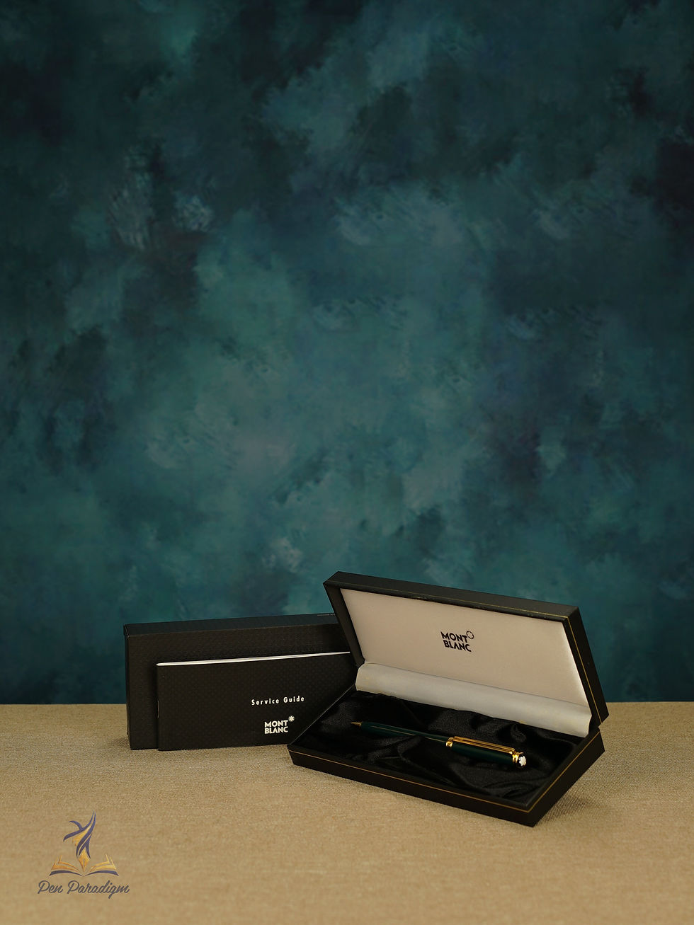 Thumbnail: Noblesse Oblige Green & Gold Mechanical Pencil