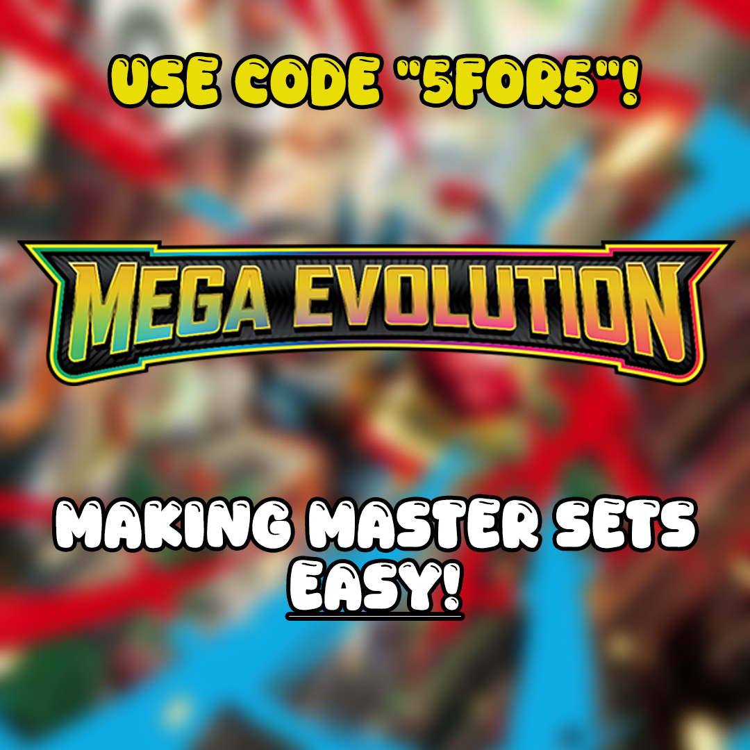 Mega Evolutions Bulk Cards - Buy 5 Get 5 Free