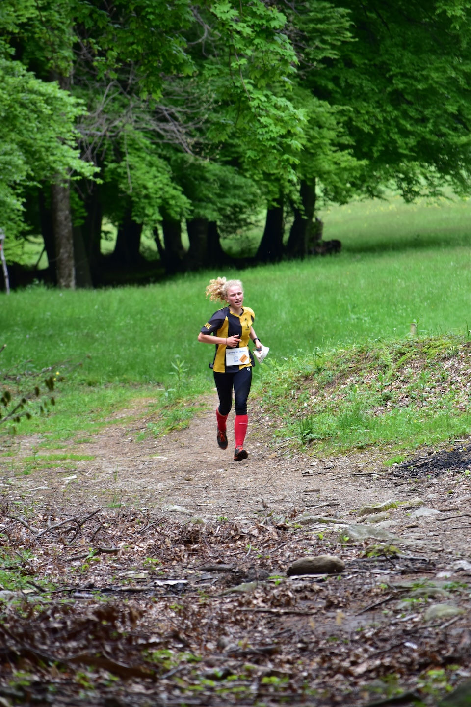 Seline im Einlauf zum Sieg