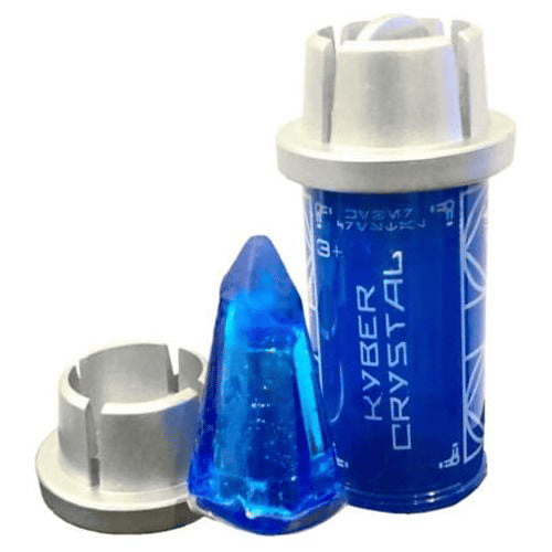 Star Wars Galaxy's Edge Old Obi-Wan Kenobi Blue V1 Kyber Crystal Retired