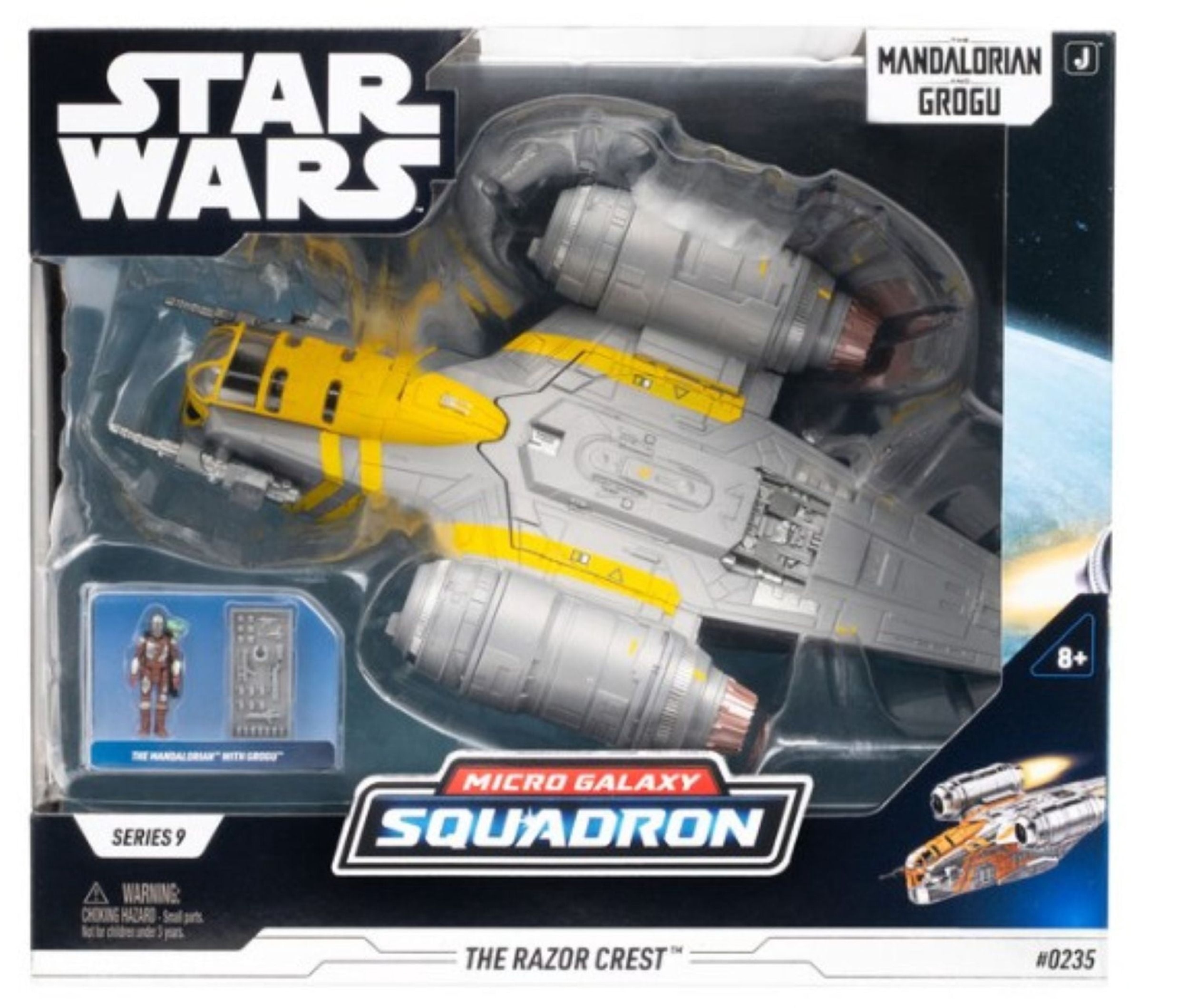 S09 #0235 Star Wars Micro Galaxy Squadron Razor Crest Starship