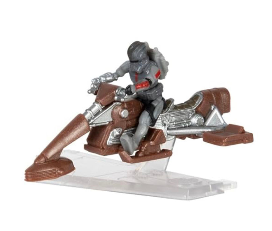 S04 #0073 Star Wars Micro Galaxy Squadron Starhawk Speeder w/ Echo
