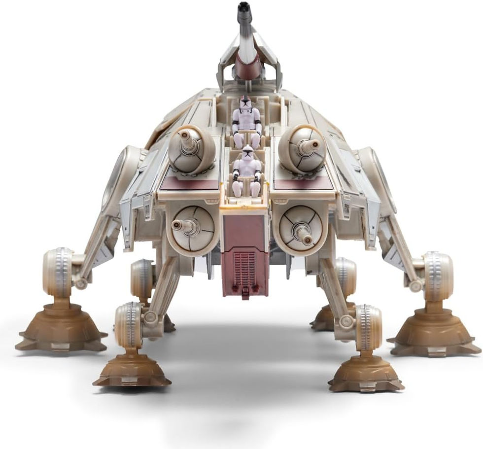 Thumbnail: S01 #0130 Star Wars Micro Galaxy Squadron AT-TE Walker with Speeder