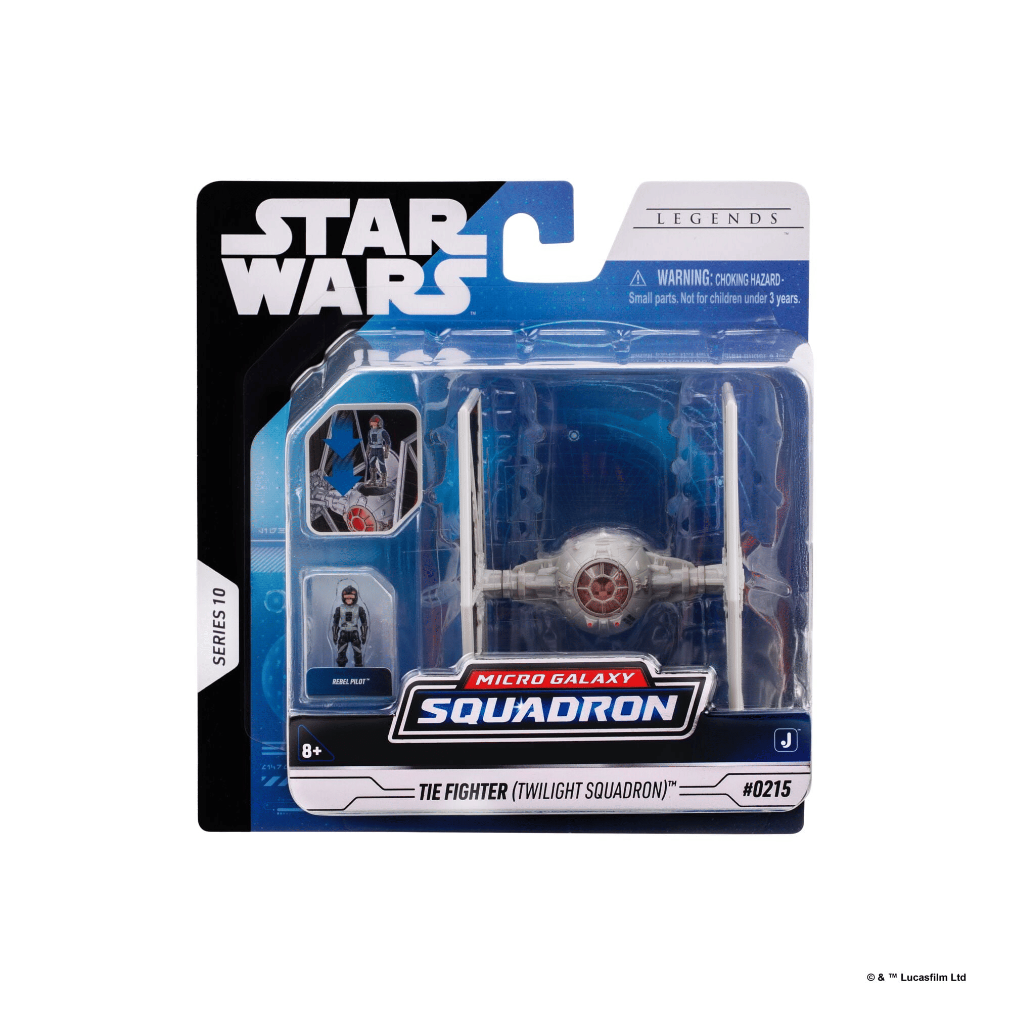 Star Wars Micro Galaxy Squadron TIE Fighter Twilight Squadron Edition