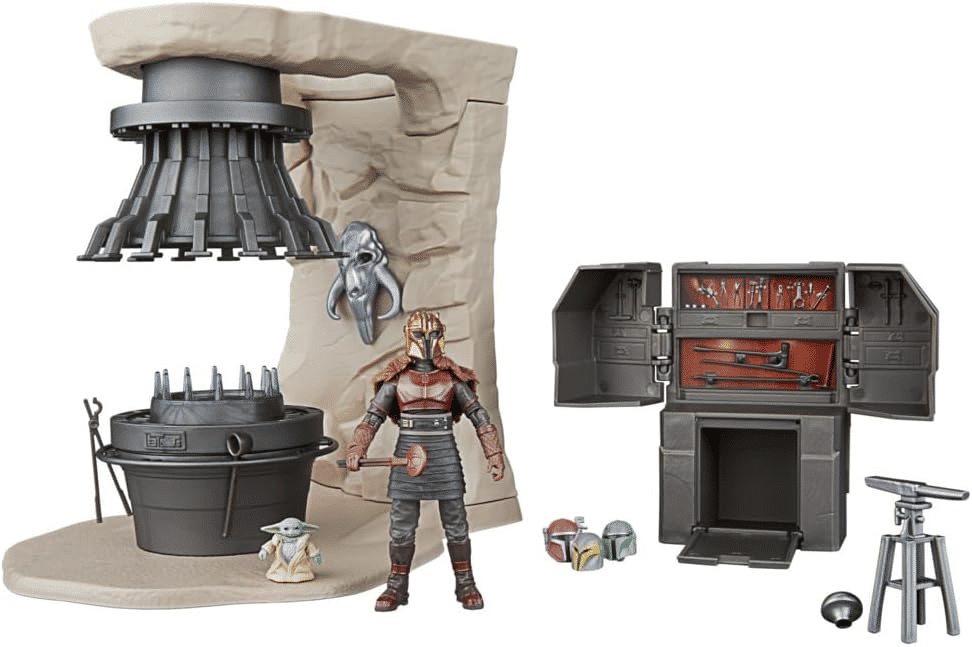 Thumbnail: Star Wars The Vintage Collection Armorer's Forge Playset with Action Figure