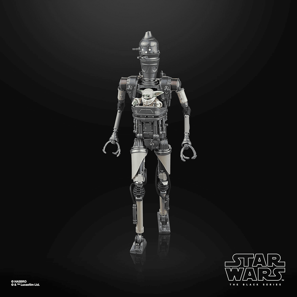 Thumbnail: STAR WARS Black Series IG-12 & Grogu Deluxe 6-Inch Action Figure