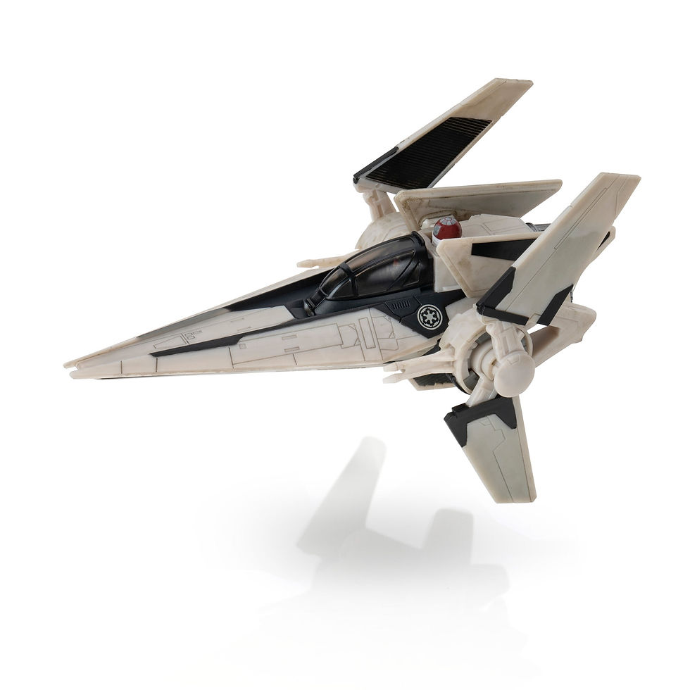 Thumbnail: S05 #0109 Star Wars Micro Galaxy Squadron Shadow V-wing Starfighter