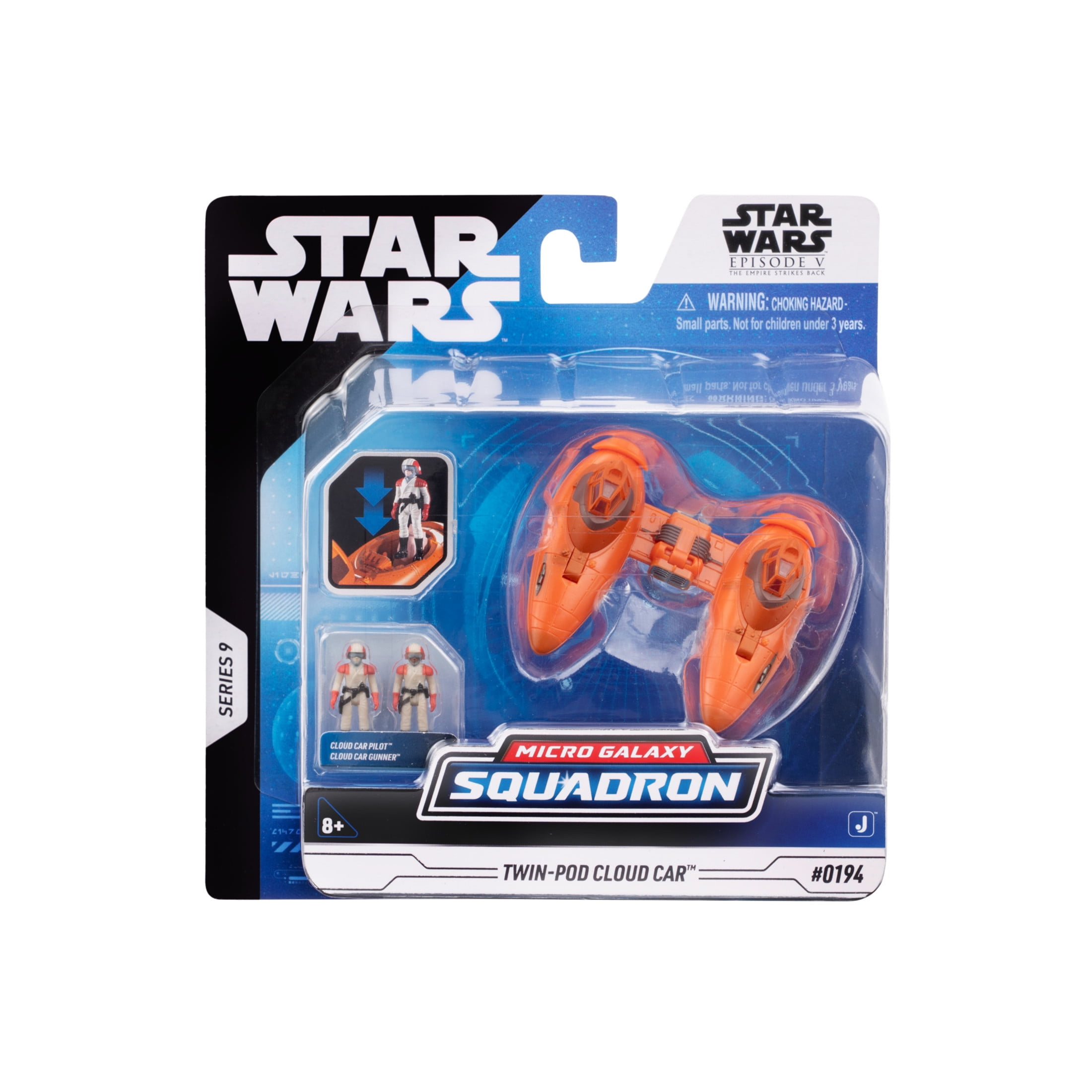 S09 #0194 Star Wars Micro Galaxy Squadron Twin-Pod Cloud Car